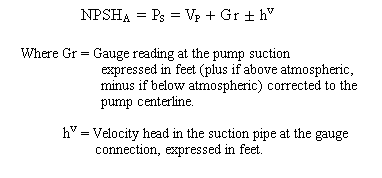 NPSH and Cavitation